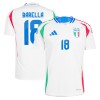 Original Fußballtrikot Italien Barella 18 Auswärtstrikot EURO 2024 Für Herren